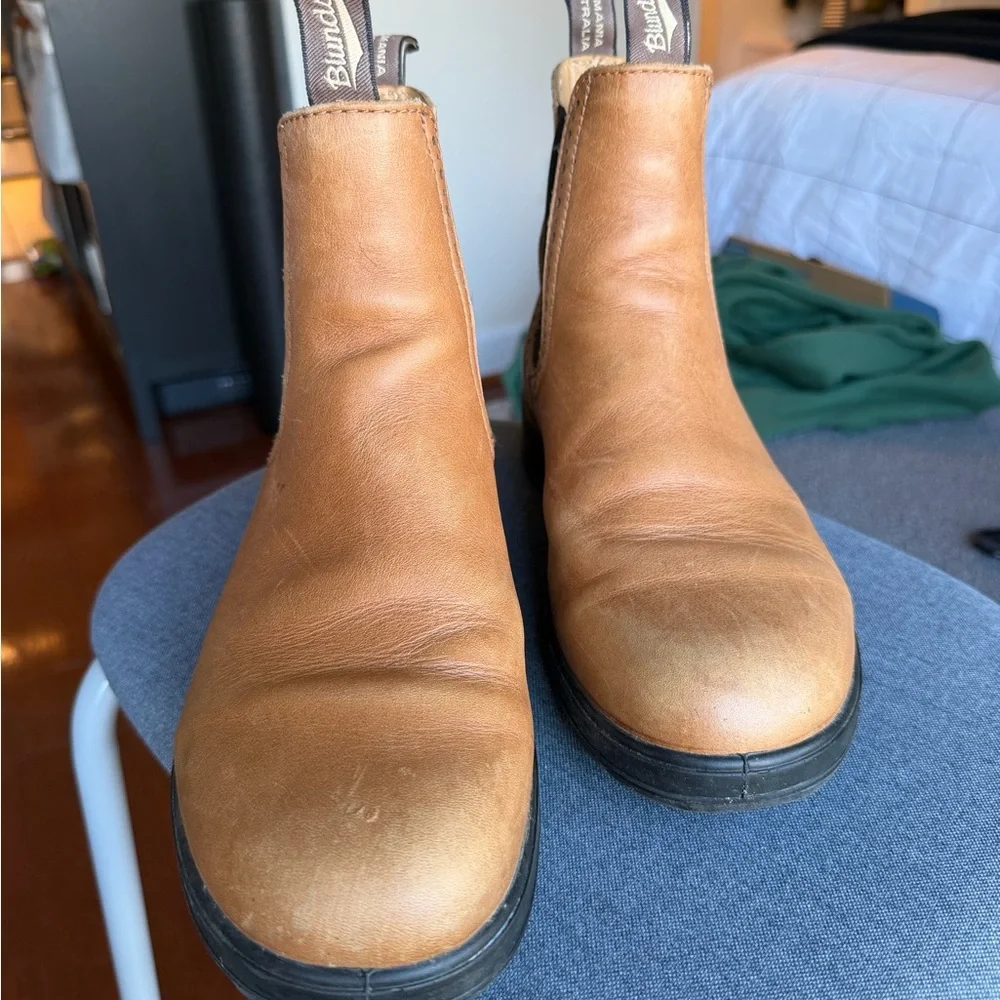 Blundstone Leather Chelsea Boots #2155 in Camel Size 10.5 - Picture 4 of 5